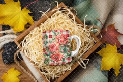 Watercolor Flowers Background|Valentine's Day sublimation Product Image 4