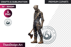 Slasher Movie Villains Horror Character Clipart Fantasy PNG Product Image 1