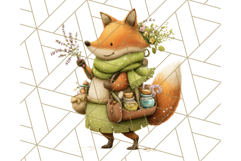 Enchanted Garden Healers Clipart PNG, Animal Plant Png Product Image 5