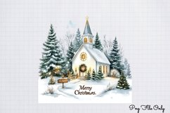 White Rustic Christmas Clipart PNG Product Image 1