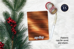 Copper Metallic Texture | Brushed Foil Background Product Image 4