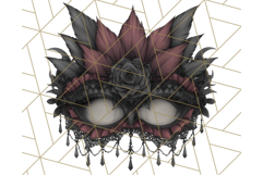 Gothic Halloween Clipart Dark Aesthetic PNG, Halloween Png Product Image 5