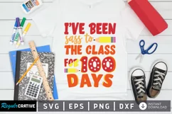 I've Been Sass To The Class For SVG, School SVG Design Product Image 1