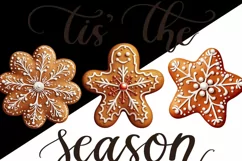 Tis the Season, Gingerbread Man, Christmas Cookies Product Image 5