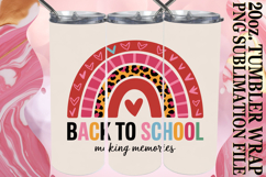 Tender love 20oz tumbler wrap, Back To School Product Image 1