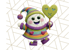 Colorful Halloween Clipart PNG, Cute Kids &amp; Candy Clip Art Product Image 5