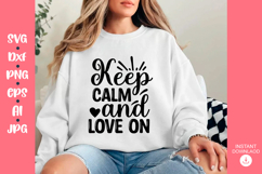 Love quotes SVG Design, Love SVG layered design Product Image 1