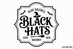 Black Hats Svg | Halloween Svg | Svg Cut Files Product Image 1
