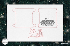 Nativity Scroll Ornaments SVG Bundle | Laser Cut | SVG Product Image 17