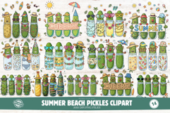 Summer Beach Pickles Clipart Product Image 1