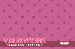 St Valentine&#039;s Day Hearts Cupid Love Seamless Pattern PNG Product Image 1
