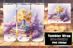 GREAT GIFT 20oz Tumbler Wrap , Books Product Image 1