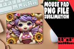 JOYFUL MOUSE PAD PNG ART, 3D Cupid Product Image 1