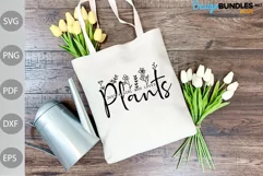 Just a Girl Who Loves Plants SVG Cut Files/ Funny Girl SVG Product Image 2