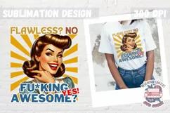 Sassy Girl Sublimation Design Sarcastic Quote PNG Retro Product Image 1