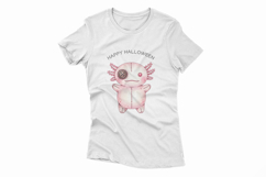 Halloween Axolotl Voodoo Doll Button Eyes PNG Uparupa Product Image 2