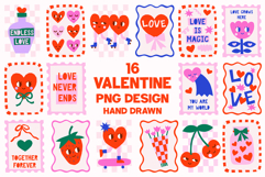 Valentine's Day PNG Sublimation Bundle Product Image 1