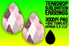 Stylish Christmas Tree Earrings Product Image 1