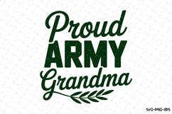 Proud Army Grandma svg | 4th of july Svg | Svg Cut Files Product Image 1