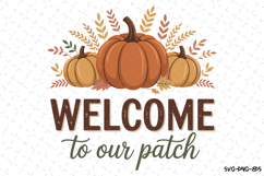 Welcome to our patch Svg | Halloween Svg | Svg Cut Files Product Image 1