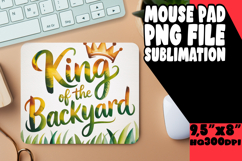 LUMINOUS MOUSE PAD CREATIVE PNG, Father's Day Product Image 1