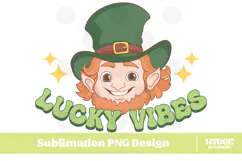 Happy St Patrick's Day PNG DTF Irish Lucky Leprechaun Beer Product Image 1