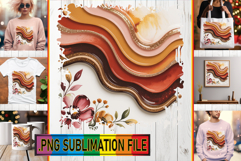 VIBRANT TSHIRT Designs PNG, Pattern Product Image 1