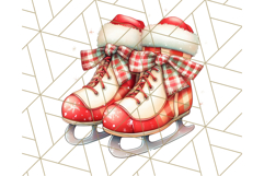 Vintage Christmas Clipart PNG, Cute Animals Holiday Elements Product Image 5
