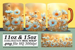 Spring Mug Wrap - Floral Patterns 11oz 15oz Product Image 1