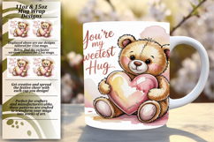 Creative 11oz Mug Wrap Png Design , Valentines Day Product Image 1
