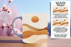 Simple Modern Boho Mug Wrap 11oz 15oz Product Image 1