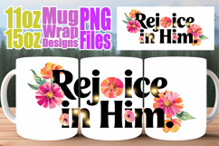 Happy hearts 11oz 15oz sublimation wrap, Christian Product Image 1