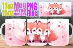 Love and Sweetness: Sublimation Mug Wrap Product Image 1