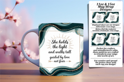 Beautiful 15oz Mug Wrap Png Design , Religious Product Image 1