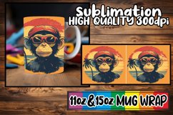 Retro Wildlife Mug Wrap 11oz 15oz Range Product Image 1