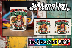 Happy adventures 11oz 15oz sublimation wrap, Juneteenth Product Image 1