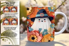 Halloween-Themed 3D Mug Wrap Sublimation 11oz 15oz Product Image 1