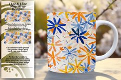 Elegant Floral Mug Sublimation: Spring Assortment Product Image 1