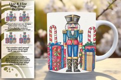 Christmas Watercolor Design for Mug Wrap 11oz 15oz Product Image 1
