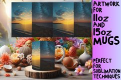 Lush Landscapes Mug Wrap for Sublimation 11oz/15oz Product Image 1