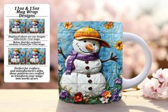 Sunny Snowman Summer: 11oz/15oz Holiday Designs Product Image 1