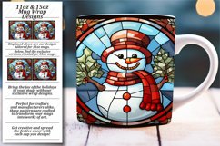 Stained Glass Holiday Magic - Sublimation Mug Designs Product Image 1