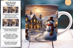 Vibrant Wintertime Moments: Sublimation Holiday Magic Product Image 1