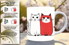Inspirational Purr-spectives: Cat Mug Wrap Product Image 1