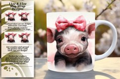 Jolly Piggy Art Mug Sleeve Product Image 1