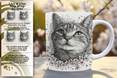 Cat-tastic Sublimation Mug Art Product Image 1