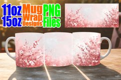 Vibrant Spring Blooms Mug Wraps 11oz 15oz - Petal Power Product Image 1