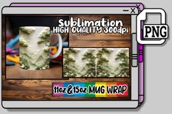 3D Landscape Beauty Mug Wrap - 15oz 11oz Product Image 1