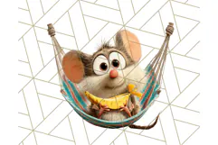 Pet Shop Clipart, Cute Big Eyed Animals, Kawaii Pets PNG Product Image 5