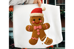 Crochet Yarn Christmas PNG, Pink Crochet Christmas PNG Product Image 4